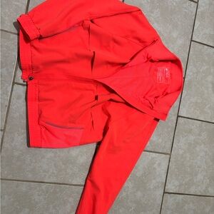 Figs Fiery Coral Jacket